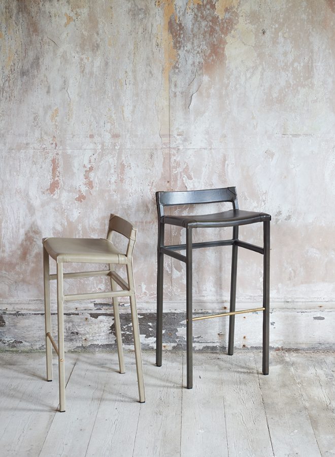Ochre stool online